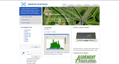 Desktop Screenshot of mikros.co.za