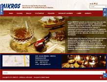 Tablet Screenshot of mikros.sk